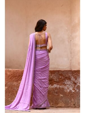 Chamee and Palak - LAYLA DRAPE SAREE - Image 4
