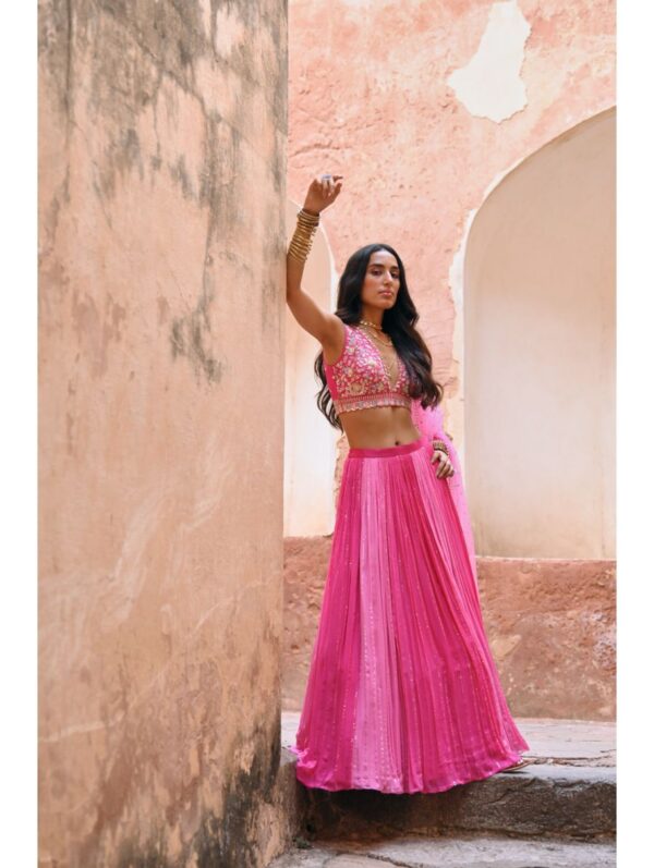 Chamee and Palak - OMBRE MEADOW SET