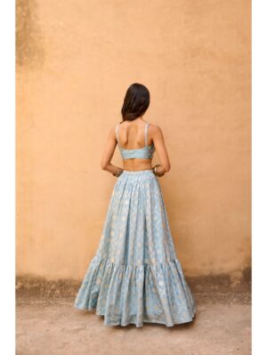 Chamee and Palak - PEARL JAMEWAR SKIRT - Image 3