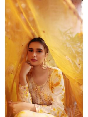 Kalighata - YELLOW EMBROIDERD SUIT - Image 6