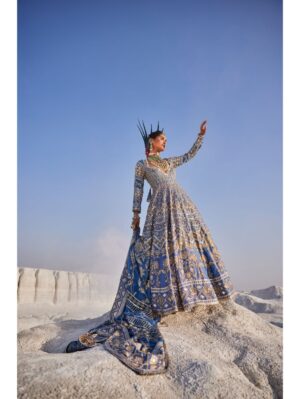 The Royaleum - GLAMOROUS ANARKALI IS INSPIRED BY EVENING LIGHT CREATION - Image 2