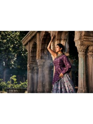 The Royaleum -Patola Print lehenga - Image 3