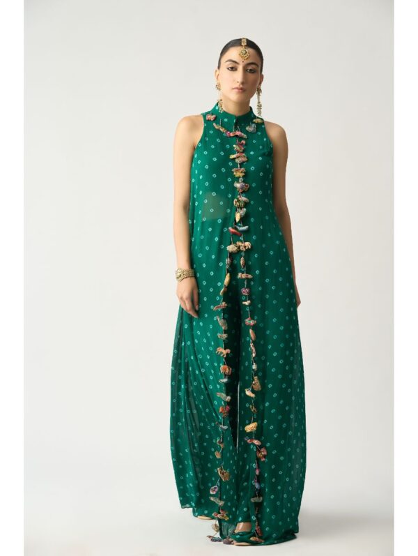 Itrh - BASANTI BANDHANI HALF JACKET CO-ORD SET