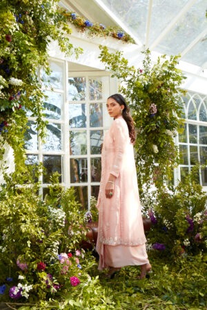Rococo by Raghvi - Long ooen jacket with Skirt - Image 3