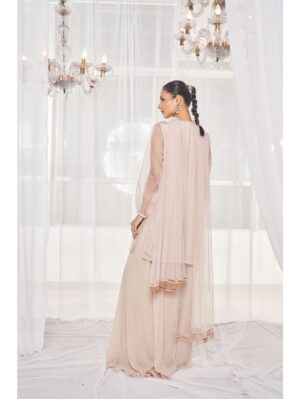 Disha Muchhala - DUSTY BEIGE PANT SET - Image 4