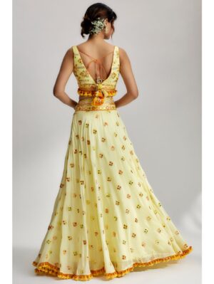 Gopi Vaid - Yasti Victorian Skirt Set - Image 2