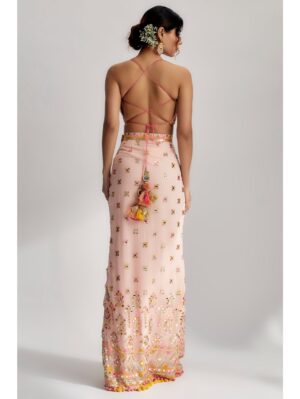 Gopi Vaid - Arari Cape Set with Skirt - Image 4