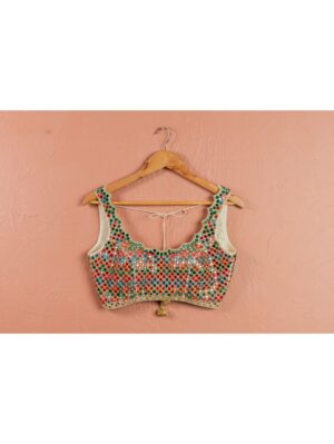 Anisha Shetty - IVORY KALEIDOSCOPE DREAM SHARARA SET - Image 2