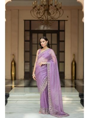 Esha Koul-  Lavinder Saree - Image 3
