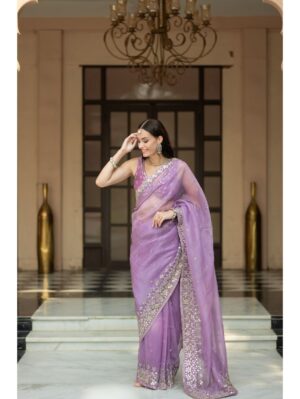 Esha Koul-  Lavinder Saree - Image 4