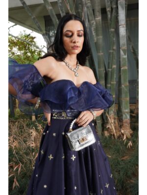 Rashika Sharma- AARZU RUFFLED GOWN - Image 7