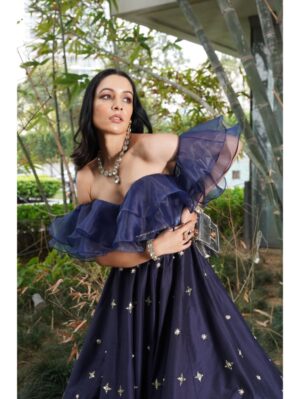 Rashika Sharma- AARZU RUFFLED GOWN - Image 5