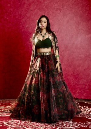 Rashika Sharma- NAISHA LEHENGA SET - Image 2