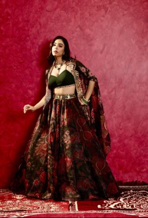 Rashika Sharma- NAISHA LEHENGA SET - Image 8