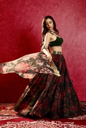 Rashika Sharma- NAISHA LEHENGA SET - Image 10