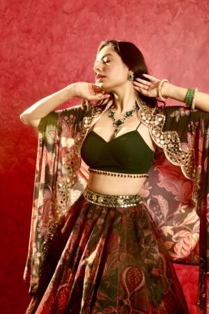 Rashika Sharma- NAISHA LEHENGA SET - Image 11