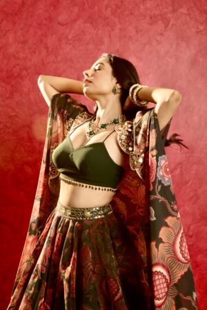 Rashika Sharma- NAISHA LEHENGA SET - Image 12