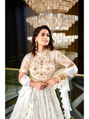 Rashika Sharma- Maheem Lehenga Set - Image 6