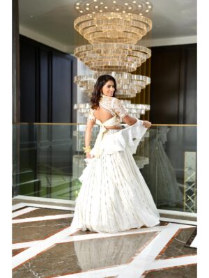 Rashika Sharma- Maheem Lehenga Set - Image 3