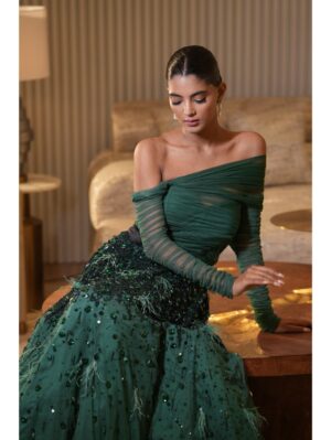 Mehul Gupta - A modern embroidered anarkali - Image 5