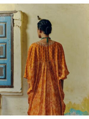 Dristi & Zahabia - OCHRE KAFTAN - Image 2