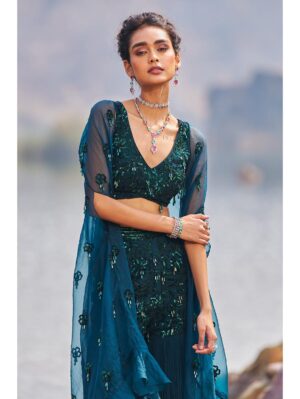 Nidhika Shekhar - JILMIL SITAARE JALSAA SHARARA SET - Image 2