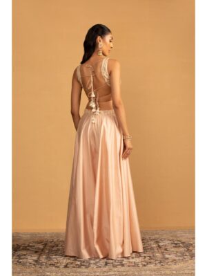 Esha Kaul - PEACH SHARARA SET - Image 5