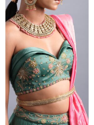 Aastha Sood - Castleton green Lehenga - Image 5
