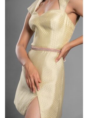 Aastha Sood - Ivory brocade dress - Image 5