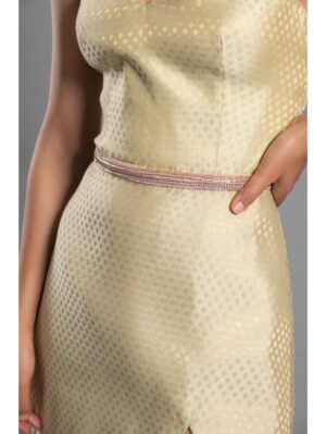 Aastha Sood - Ivory brocade dress - Image 7