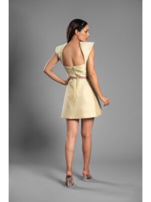 Aastha Sood - Ivory brocade dress - Image 3