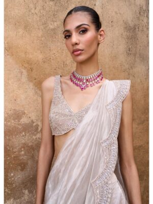 Ridhima Basim - Affinity Saree Set - Image 2