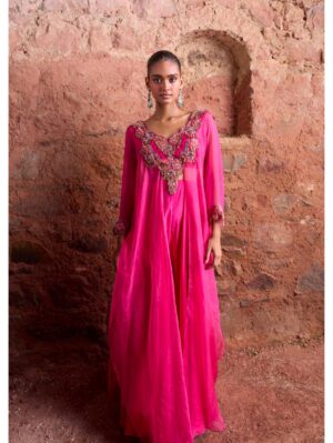Ridhima Basim - Nehra Pink Pant Set - Image 4