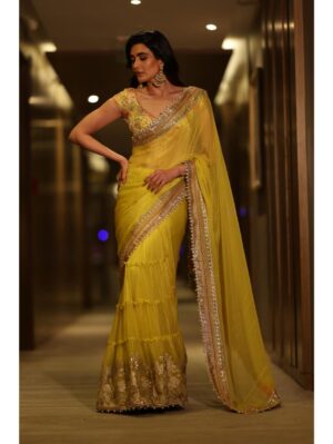 Gopi Vaid - Kanika Saree Set - Image 2