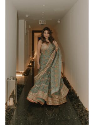 Gopi Vaid - Mahira Saree set - Image 3