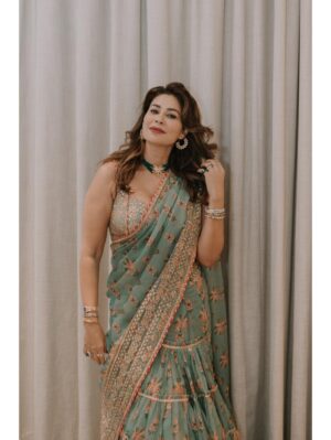 Gopi Vaid - Mahira Saree set - Image 6