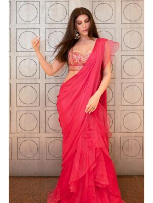 Gopi Vaid - Richa Saree Set - Image 3