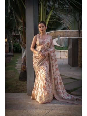 Gopi Vaid - Mahira Saree set - Image 2