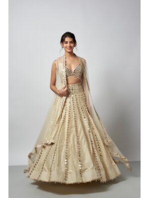 Gopi Vaid - Shravani Lehenga Set - Image 2