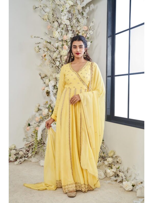 Disha Muchhala -  YELLOW ANARKALI