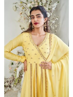 Disha Muchhala -  YELLOW ANARKALI - Image 2