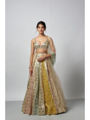 Gopi Vaid - Ranjeeta Lehenga set - Image 3