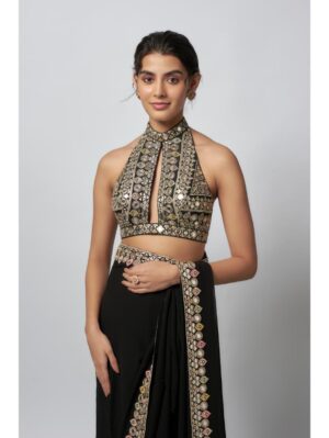 Gopi Vaid - Ragini Saree Set - Image 4