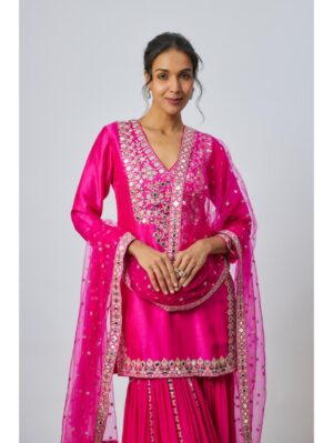 Gopi Vaid - Ekantika Sharara Set - Image 3