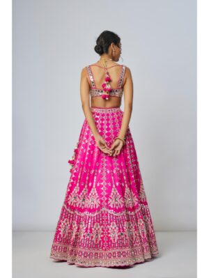 Gopi Vaid - Sharvani Lehenga Set - Image 2